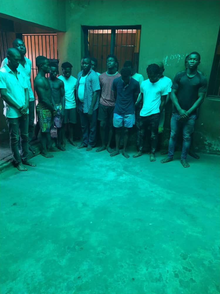 Lagos Security: Police Raids Black Spots, Arrest 720