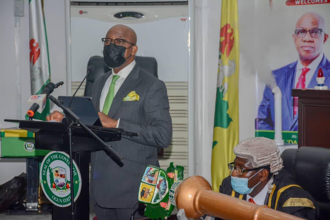 Ogun: Abiodun presents N339 billion budget proposal to OGHA