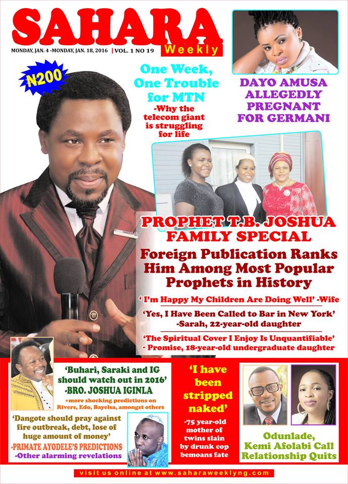 TB Joshua's Family Special!