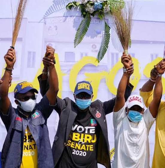 LAGOS BY-ELECTIONS: SANWO-OLU CONGRATULATES ABIRU, SAHEED …Says Victory Is Vote Of Confidence In APC By Lagosians