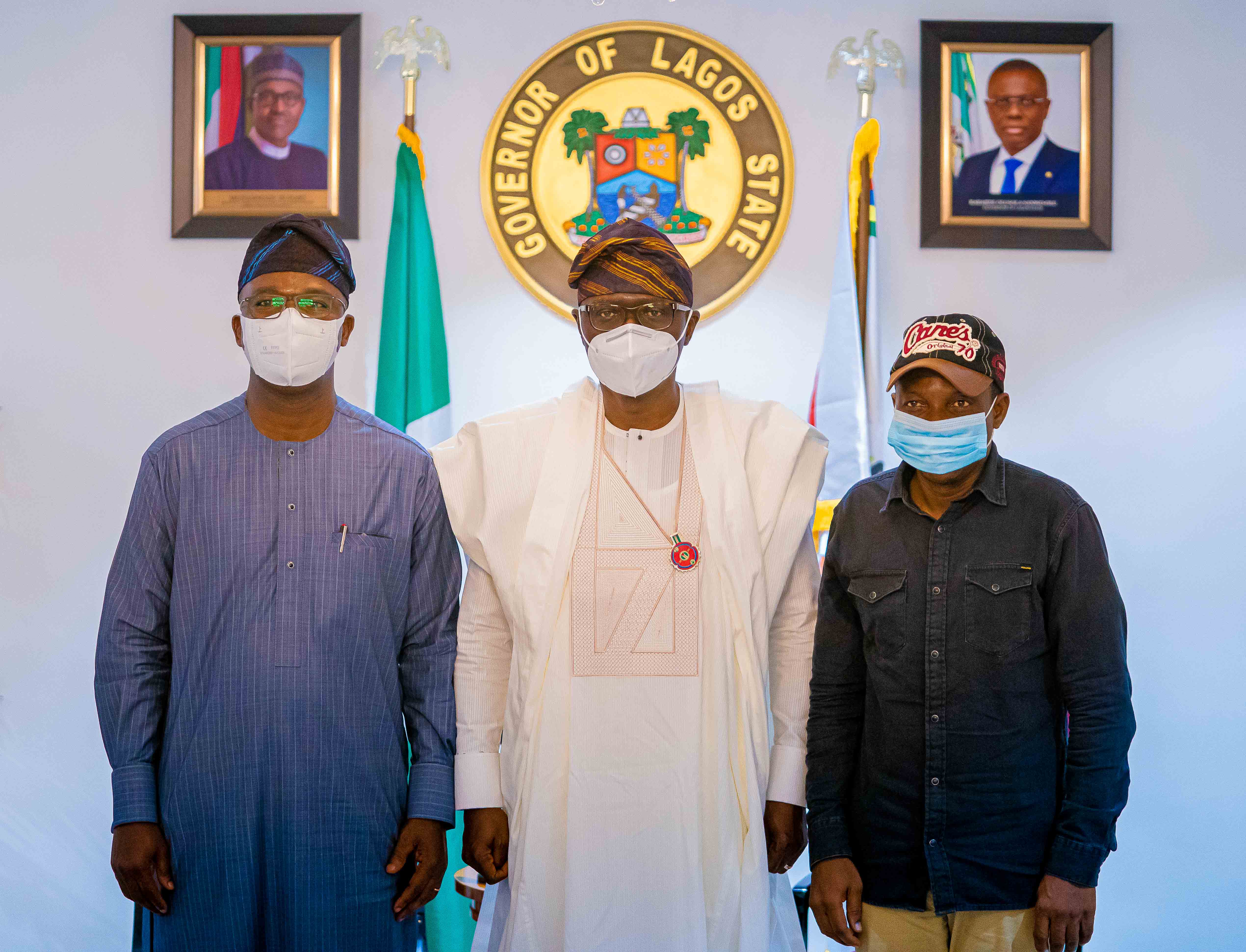 SANWO-OLU CELEBRATES ABIRU’S VICTORY, AS GOVERNOR HOSTS APC CANDIDATES FOR LAGOS BYE-ELECTIONS