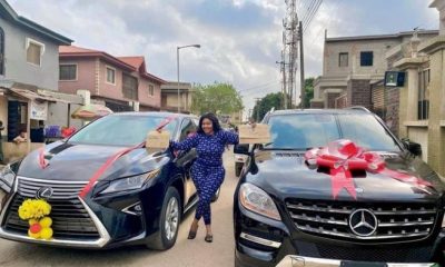 Actress Biodun Okeowo buys a car, gets another as a gift