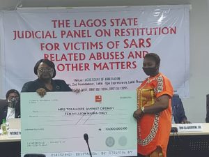 #EndSARS: Lagos Panel Awards ₦16.25 Million To Four Petitioners (Photos)