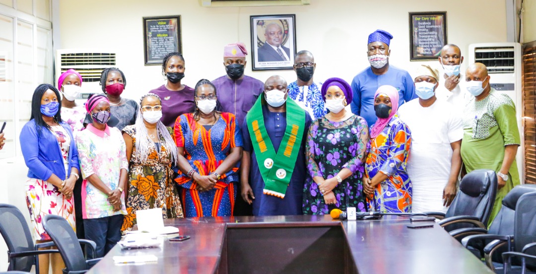 The Speaker of the Lagos State House of Assembly, Rt. Hon. (Dr) Mudashiru Obasa, has been named and decorated the first ever grand patron of the Nigeria Association of Women Journalists (NAWOJ) in Lagos state.