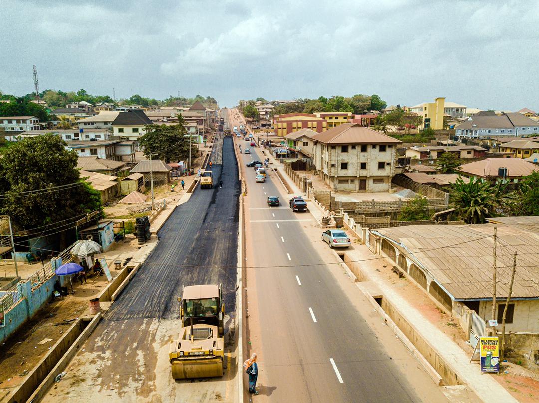 The ongoing reconstruction project on the Panseke-Adigbe Road in Abeokuta, the State Capital is making steady and significant progress.