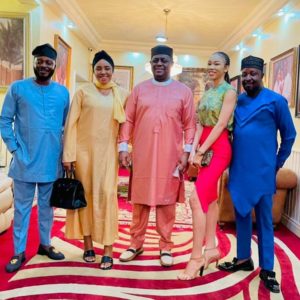 Ex Gov Abdulafata Ahmed, Femi Fani Kayode, Noah Dallaji, Sam Amadi for Democracy Youth Round Table conference in Abuja.