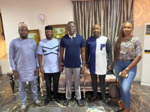 Ex Gov Abdulafata Ahmed, Femi Fani Kayode, Noah Dallaji, Sam Amadi for Democracy Youth Round Table conference in Abuja.