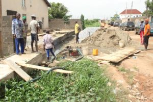 Primate Ayodele Embarks On Massive Gutter Project In His Community