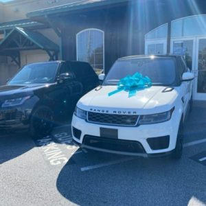 Davido's Brother Dazzles Wife with New Range Rover(Photos)