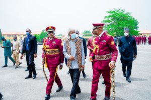 ABIODUN INAUGURATES AMOTEKUN IN OGUN, NAMES SOYINKA SUPER MARSHALL