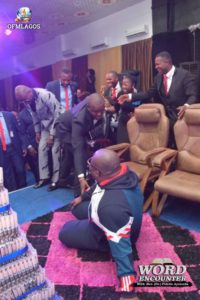 Apostle Suleman's First Son,Rev. Fidelis Gifts Poor Woman Millions, House On Birthday, Receives Brand New Range Rover From Wife, Gladys