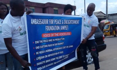 By Ifeoma Ikem Comrade Saviour Ichie, the National President of the Association of Micro Entrepreneurs of Nigeria (AMEN) says half of Nigeria's populations live in extreme poverty, according to estimates from the World Data Labs Poverty Clock. Ichie said this during his community sensitization programme at Ikotun area of Lagos state. He asked the federal government to intervene and find a lasting solution to solve the high cost of food commodities across the nations. "The government should also remove the import duty on raw materials, adding that this would allow small businesses to produce more at cheaper rates, create more employment and reduce poverty and crime in the country’’. He noted that the populace can no longer tolerate the high cost of food stuff and building materials saying, it needs urgent attention. "The report on inflation rate did not reflect what is obtained in the marketplace, adding that the prices of goods and services have gone up by more than 100 percent’’. Ichie said that Civil Society groups have been quiet on the issues bothering the nation on increase in essential commodities because their leaders have been compromised. Reacting to the National Identity Management Commissio’s ongoing registration exercise, he expressed dissatisfaction over the continuous extortion of Nigerians by some licensed partners and the horrible experience majority of them are having during the enrollment. Comrade Chuks Nwajei, Mainland coordinator of Ambassadors for Peace and Enlightenment Foundation also appealed to the federal government to intervene over the rising insecurity across the nation. He described the situation of continuous attacks by herdsmen, bandits, ritualists and kidnappings by criminal groups as very worrisome. "We are calling on our leaders to end bad governance and make Nigeria a safe place,’’ he said. Another speaker, Miss Peculiar ChiChi, said the statistic rate of poverty in Nigeria is alarming and needs urgent attention. "I am a young graduate with a business mind but I cannot access soft loan or bailout funds to set up a business that will enable over thousands of youths have jobs. "How would the youth be happy with the leaders who do not care about them, many acquired skills after graduation, yet no funds to establish the businesses? "Government should remember the youth, provide grants and stop playing lip services’’, she said Comrade Muritala Kazeem said security and peace are important because economic and social development come only in a peaceful and secure nation. "We need peace, the government must provide protection to the citizenry,’’ he noted