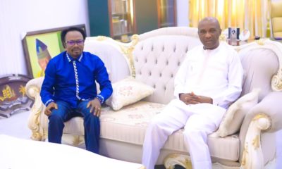 Primate Ayodele Pays Prophet Iginla A Condolence Visit In Abuja (PHOTOS)