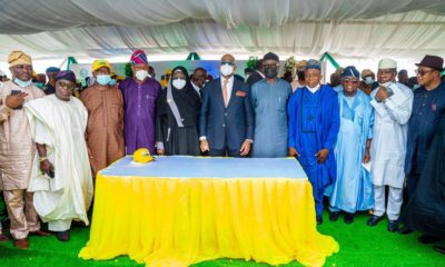 Abiodun turns sod, commissions roads to Nigeria's largest industrial estate
