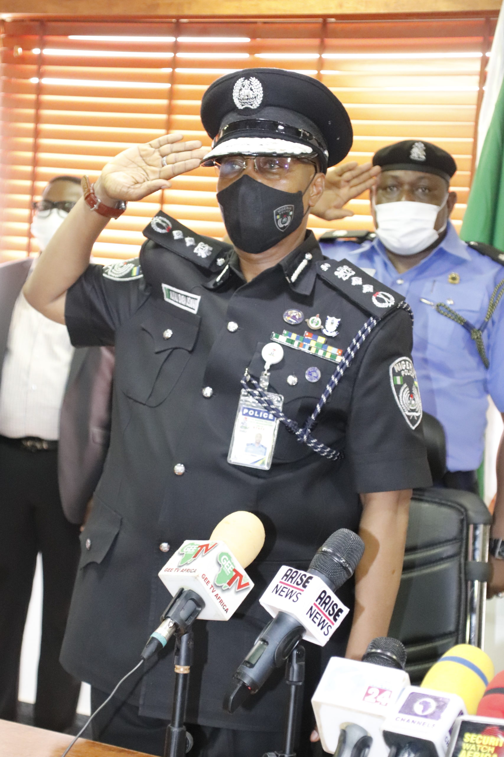 IGP USMAN ALKALI BABA ASSUMES DUTY AS THE NEW INSPECTOR GENERAL OF POLICE