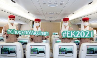 Emirates’ one-of-a-kind flight EK2021 proudly made a journey across the different emirates this week , to signal the aviation industry’s readiness for a travel rebound. It was also to celebrate the UAE’s remarkable vaccination programme that has administered close to 9 million vaccines doses to date. The special flight, which carried fully vaccinated crew and passengers onboard, was unprecedented in the industry in scale. With close to 400 fully vaccinated customers onboard, the flight illustrates confidence and undiminished excitement for air travel. EK2021 was also supported by fully vaccinated teams across the aviation eco-system, from onboard crew to ground staff, demonstrating the readiness of the UAE’s aviation eco-system to support the safe rebound of air travel. In spite of the pandemic, the UAE has maintained its status as a leading global aviation hub and it will continue to grow its position as a hub for passengers and cargo traffic by investing in innovations and close collaborations with all stakeholders. Onboard EK2021 was a group of senior officials from key aviation and health sector entities hosted by Emirates. His Highness Sheikh Ahmed bin Saeed Al Maktoum, Chairman and Chief Executive, Emirates Airline & Group said: “The UAE’s rapid pace and progress in vaccinating our population is a testament of our leadership’s vision and commitment to safeguard our communities, and manage the pandemic by adopting the appropriate measures to protect both nationals and residents. Today’s flight is a showcase of the combined efforts and dedication of all stakeholders in supporting the vaccination programme, and the implementation of protocols in the past 12 months to ensure a safe travel journey, stimulate passenger traffic and set the groundwork for the ramp up of air travel in the near future. Emirates continues to support the national vaccination programme and we are pleased with the progress made within the group in vaccinating our employees.” The special flight was operated with Emirates’ newest A380 aircraft which featured the airline’s brand-new Premium Economy seats, and refreshed cabin interiors across every cabin class. First and Business Class customers were able to safely network and mingle in the iconic A380 Onboard Lounge. Combining the most advanced aviation technology and an inspired cabin design, The A380 remains a customer favourite for its unmatched comfort and spaciousness. This month, Airbus launched a travel companion app called “Tripset”. The application aggregates and provides flight and travel information to ease and restore passenger’s trust in their end-to-end journey when traveling by air during the COVID-19 pandemic. Providing passengers with the latest and most relevant travel conditions, restriction and health requirements in place, without having to consult a variety of sources. Tripset is part of Airbus’ continuing commitment, alongside airlines, industry partners and regulatory agencies, to encourage the flying public to keep trust in air travel, supporting the safe and well-coordinated return to flight, which is essential for economic recovery from COVID-19. On the ground, passengers checked in using the latest biometric technologies for a seamless journey across multiple touchpoints. Biometric touchpoints were recently expanded to include over 18 check-in desks and 15 boarding gates at the airport. As a result, customers across all classes enjoyed seamless biometric entry to experience the First and Business Class lounge at DXB. All EK2021 passengers were provided rapid COVID-19 PCR tests, facilitated by Pure Health. Pure Health, the largest integrated healthcare solutions provider in the UAE, has facilitated the administration of up to 4 million PCR tests at Dubai Airports to date. It has also played a vital role in providing COVID-19 testing support to the aviation industry at large, since the start of the pandemic. As passengers disembarked, they were handed commemorative certificates for taking part in this initiative. EK2021 was commanded by UAE National Captain Ahmed Al Obeidli, First Officer Ramon Wilde and flight deck crew were supported by Captain Ricky Garala. All proceeds for EK2021 have been donated to the Emirates Airline Foundation, the airline’s non-profit charity organisation which supports projects around the world aimed at improving the quality of life for disadvantaged children around the world.