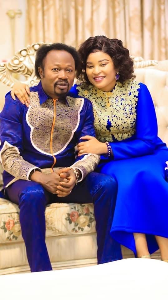 Birthday Celebration: Pro. Iginla Pens Emotional Message To Wife, Prophetess Stella.