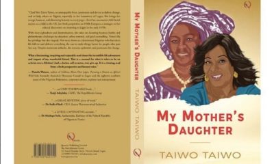 Chief Taiwo Taiwo Autobiography Book ' My Mother's Daughter ' Now Available on Amazon,  Apple, and other online Platforms