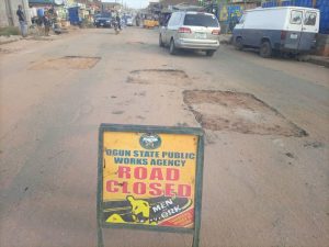 OGPWA COMMENCES ANOTHER PHASE OF ROAD REPAIRS, CAUTIONS ROAD USERS.