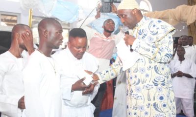 Primate Ayodele Surprises Journalist, Blind Man As Church Holds Choir Concert