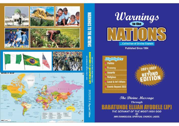 Five African Presidents To Receive 27th Edition Of Primate Ayodele’s Annual Prophecy Book ‘Warnings To The Nations’