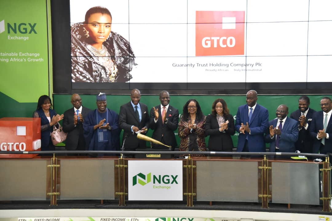 NGX Welcomes Guaranty Trust Holding Company Plc with Closing Gong Ceremony