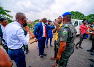 HOW SANWO-OLU ARRESTED SUSPECTED CRIMINALS IN OJOTA