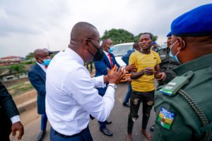 HOW SANWO-OLU ARRESTED SUSPECTED CRIMINALS IN OJOTA