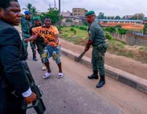 HOW SANWO-OLU ARRESTED SUSPECTED CRIMINALS IN OJOTA