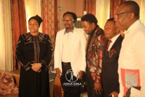 Prophet Joshua Iginla Pays Condolence Visit To Pro. TB Joshua’s Wife