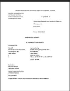 MFM: Maureen Badejo in deeper trouble, Slammed by an Austria court