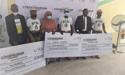 Unity Bank Corpreneurship Challenge Produces 30 More Winners in 6th Edition  