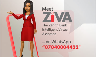 ZENITH BANK LAUNCHES ZIVA WHATSAPP BANKING