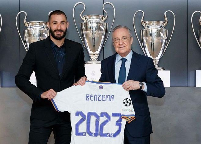 Benzema signs a new deal with Real Madrid By Rapheal Akinwunmi
