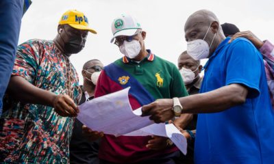 Ogun: Abiodun inspects road projects in four LGs, promises more dividends of democracy