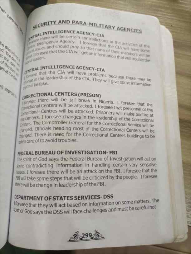 Primate Ayodele’s Prophecy On Prison Break In Nigeria Comes To Pass