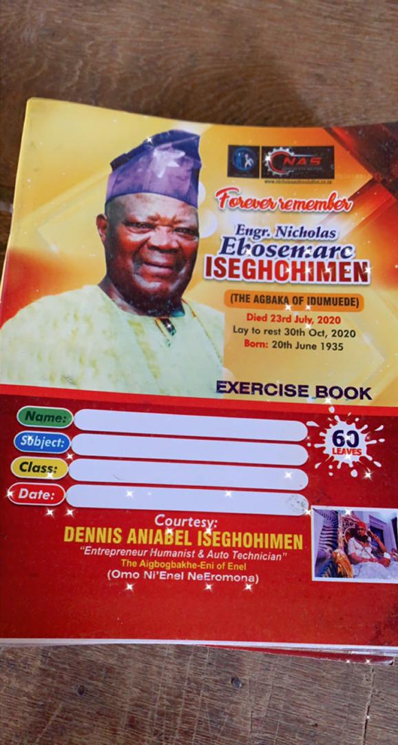 NICHOLAS AUTO SOLUTION’S BOSS, KING BRUTUS DISTRIBUTES FREE BOOKS TO EDO STATE CHILDREN.