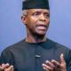 Osinbajo confirms admission in hospital