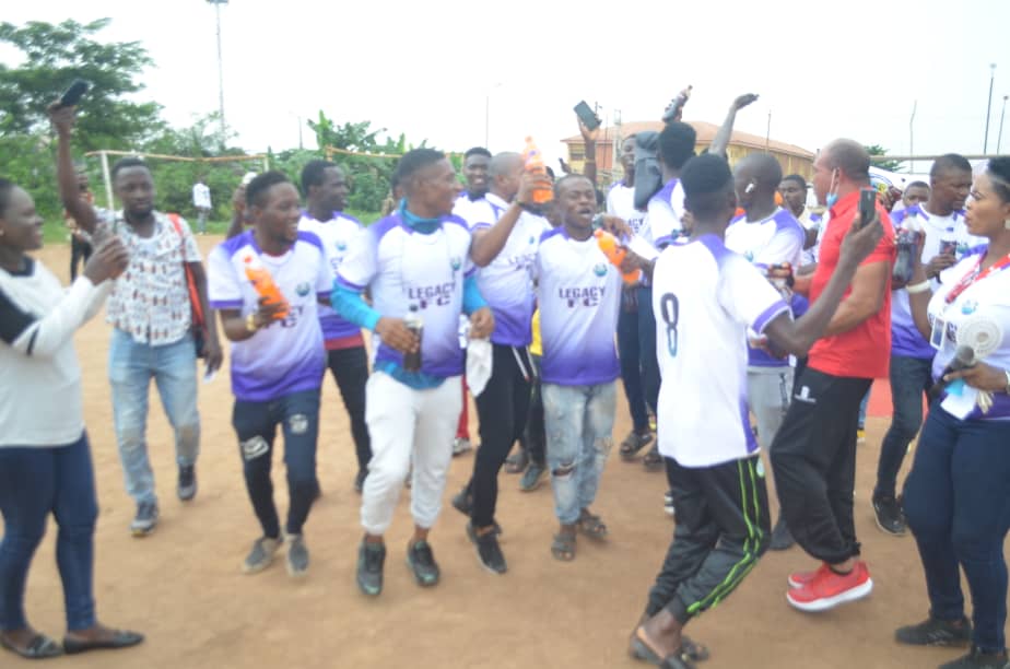 Paul Obazele, Viju Milk Graces Legacy FC Academy Players Unveiling