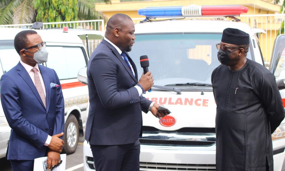 ASR AFRICA DONATES 3 AMBULANCES TO BOLSTER EKITI STATE HEALTHCARE SYSTEM  Ado-Ekiti – 07Dec21