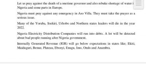 Did Primate Ayodele Prophesy The Death Of Oyo Former Governor, Alao Akala?