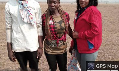 TROOPS OF OPERATION SAFE HAVEN RESCUE THREE KIDNAPPED STUDENTS OF PLATEAU STATE POLYTECHNIC
