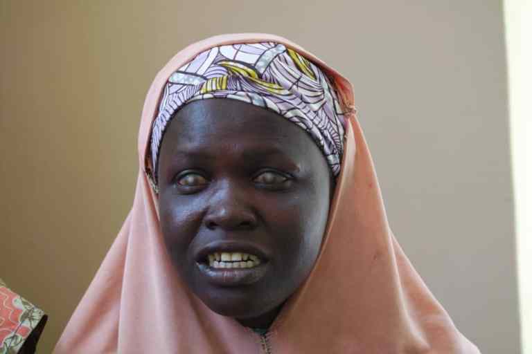 Boko Haram: How a 14 year-old blind girl walk out of Sambisa forest with a stick in Nigeria