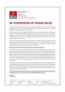 BUA GROUP DENIES SUSPENSION OF SUGAR SALES AS DANGOTE JOINS FLOUR MILLS TO JERK UP COST OF SUGAR AGAIN
