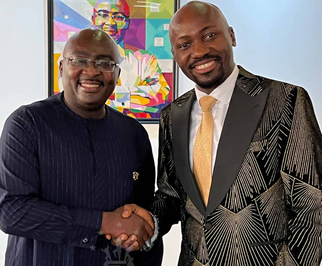 Apostle Suleman Meets President Akuffo-Addo, Stages Healing Crusade in Ghana