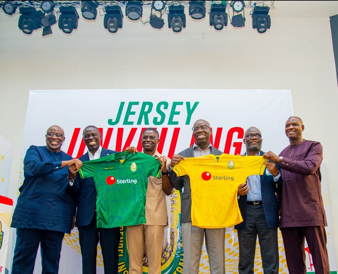 Sterling Bank makes history with Bendel Insurance FC Deal... Sponsors Team Jerseys with N 50 million