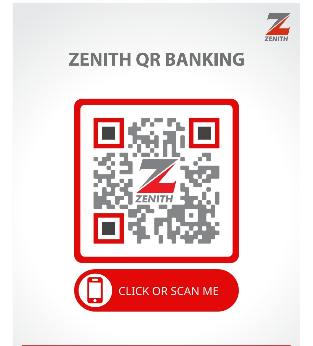 Bank The Eazy Way With The Zenith Bank QR Service: Another Unique Way Of Online Banking