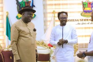 Gov Duoye Diri Hosts Iginla In Bayelsa 