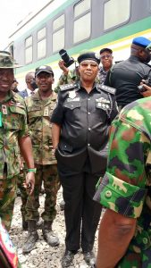 IGP, COAS Visit Scene of Train Attack