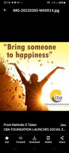 CBA FOUNDATION LAUNCHES SOCIAL ENTERPRISE INITIATIVE TO TAKE INTERVENTION AMONG UNDERPRIVILEGED WIDOWS TO NEXT LEVEL